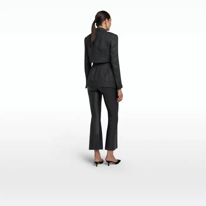 Safiyaa Ailbhe Speckled Grey Jacket Women Jackets and Coats