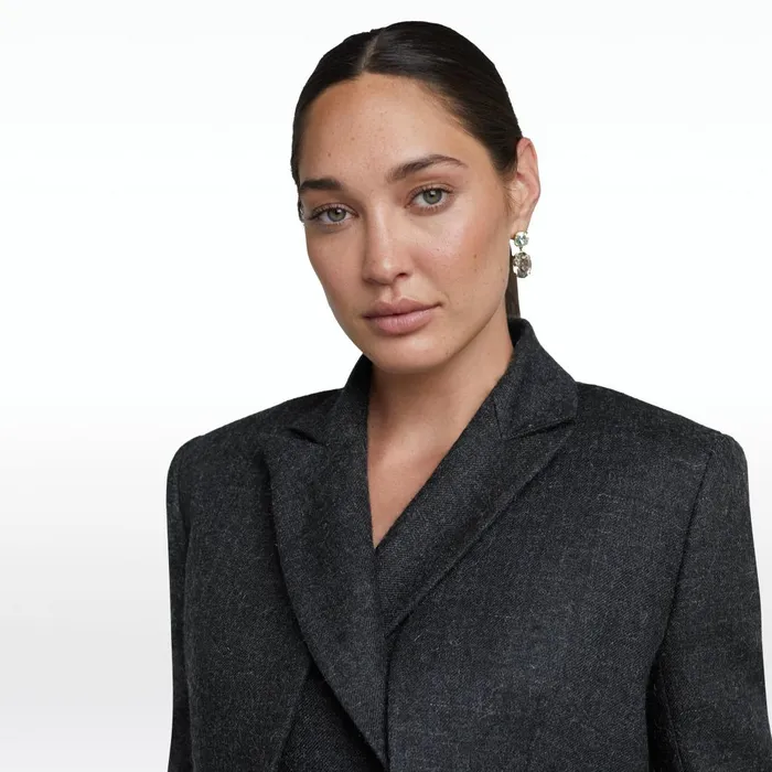 Safiyaa Ailbhe Speckled Grey Jacket Women Jackets and Coats