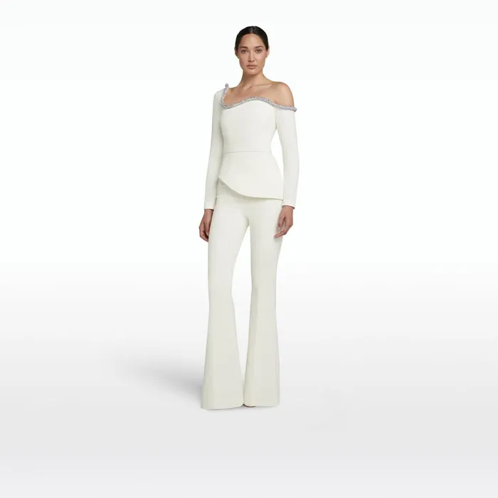Safiyaa Aime Ivory Top Women Tops