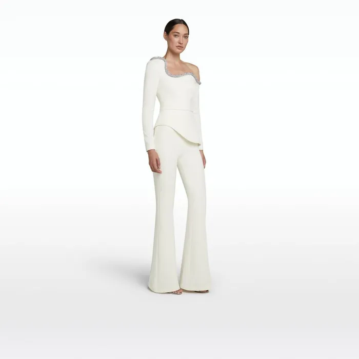 Safiyaa Aime Ivory Top Women Tops