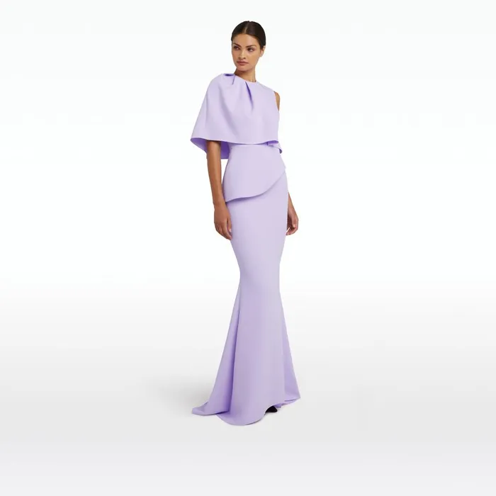 Safiyaa Alambra Verbena Long Dress Women Dresses