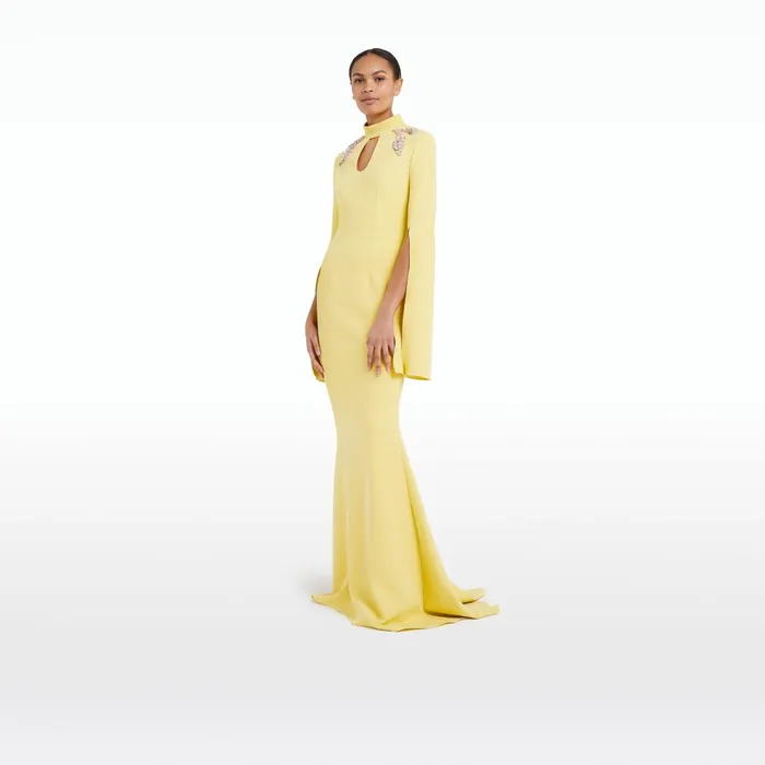 Safiyaa Anouk Macaroon Long Dress Women Dresses