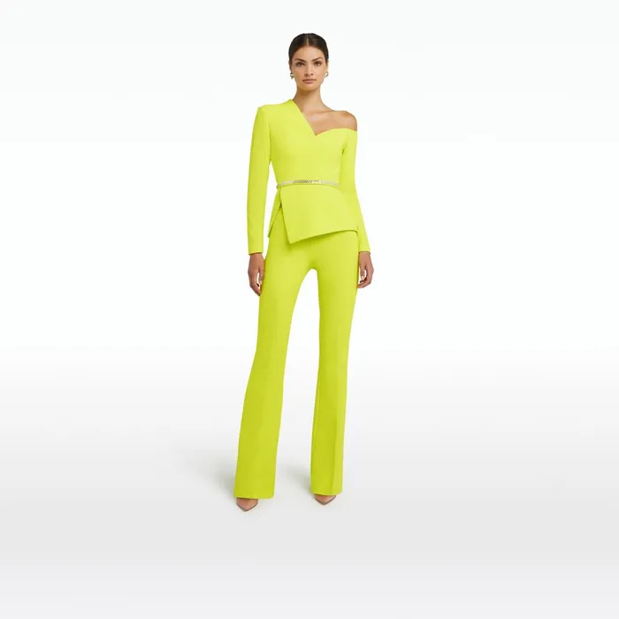 Safiyaa Brielle Meknes Top With Embroidered Belt Women Tops