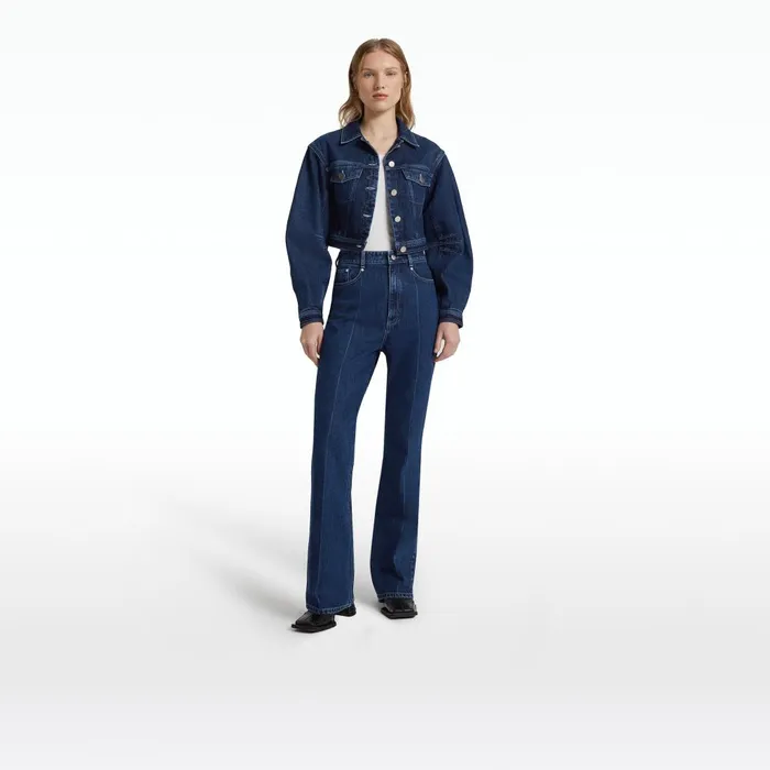 Safiyaa Carha Mid Wash Trousers Women Trousers