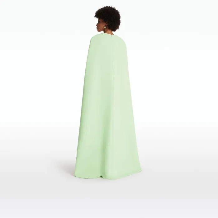 Safiyaa Cinza Aloe Long Dress Women Dresses