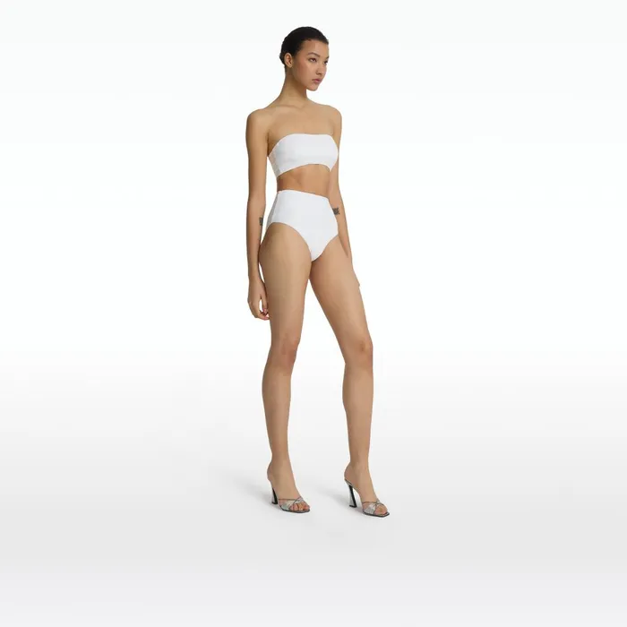 Safiyaa Gisellea Ivory Bikini Bottom Women Swimwear