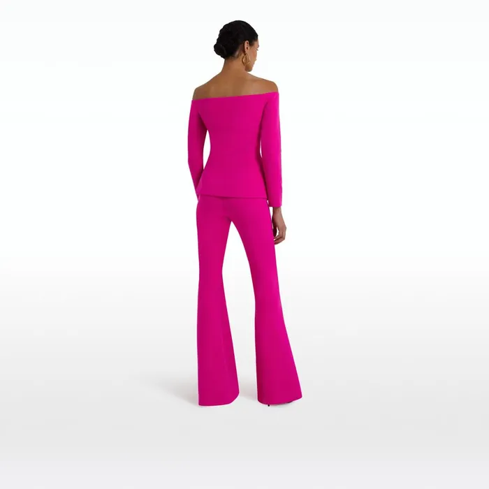 Safiyaa Halluana Wild Strawberry Trousers Women Trousers