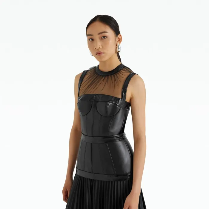 Safiyaa Holland Black Skirt Women Skirts