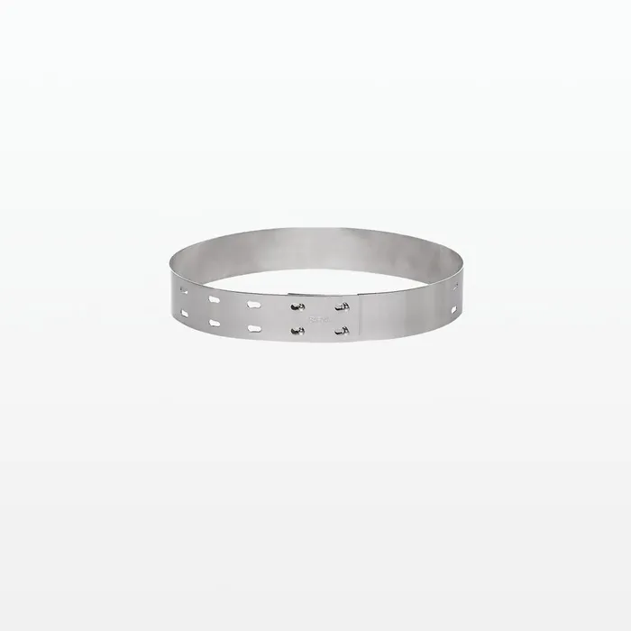 Safiyaa Ilaria Metal Waist Belt In Gunmetal Women Accessories