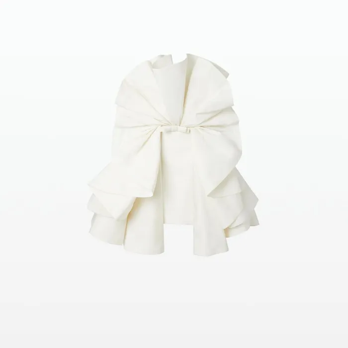 Safiyaa Iona Ivory Short Dress Women Dresses