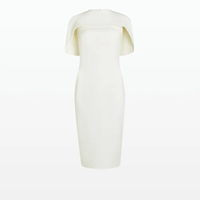 Safiyaa Kalika Ivory Midi Dress Women Dresses