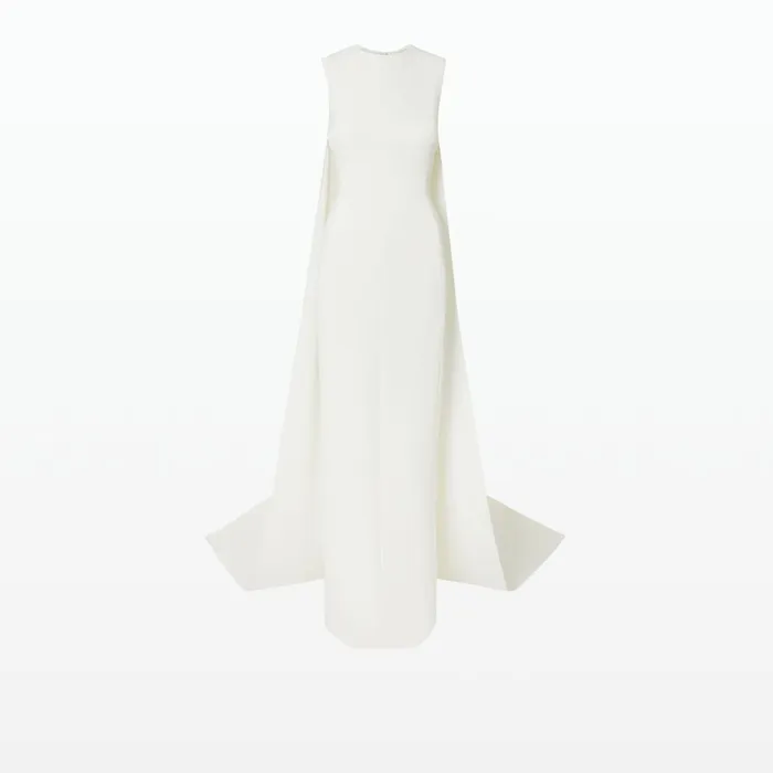 Safiyaa Linna Ivory Long Dress Women Dresses