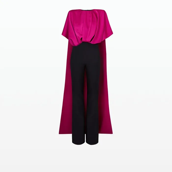 Safiyaa Lucan Granita and Black Jumpsuit Women Jumpsuits