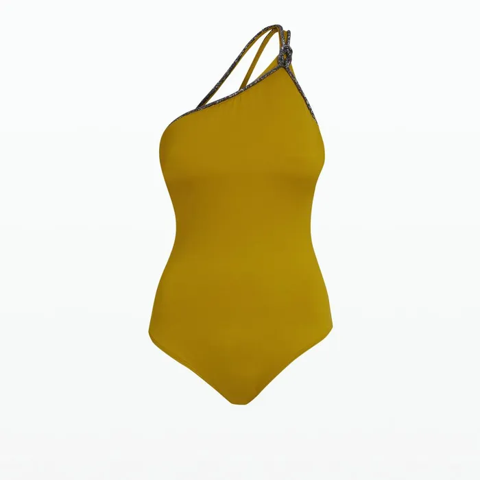 Safiyaa Mathildae Chartreuse Swimsuit Women Swimwear