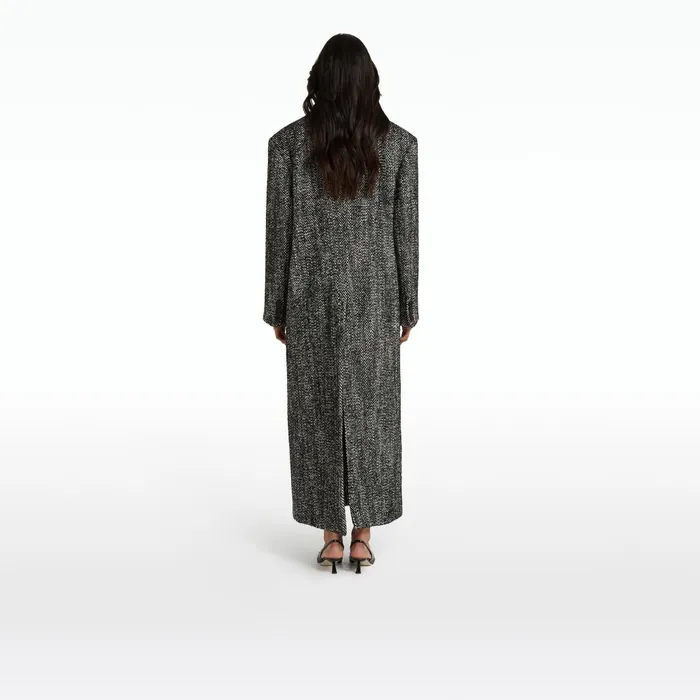 Safiyaa Micaela Black Coat Women Jackets and Coats