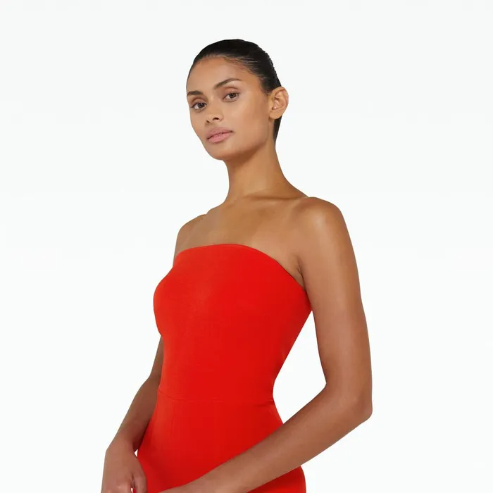 Safiyaa Myrine Cherry Red Jumpsuit Women Jumpsuits