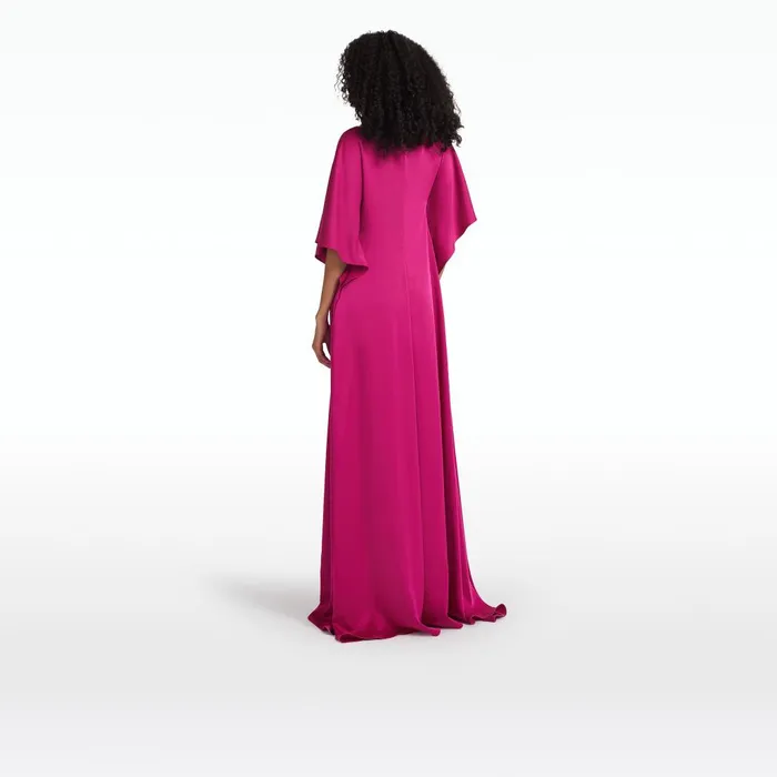 Safiyaa Reda Granita Embroidered Long Dress Women Dresses