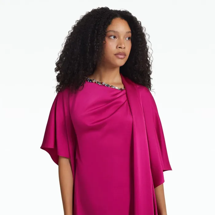 Safiyaa Reda Granita Embroidered Long Dress Women Dresses