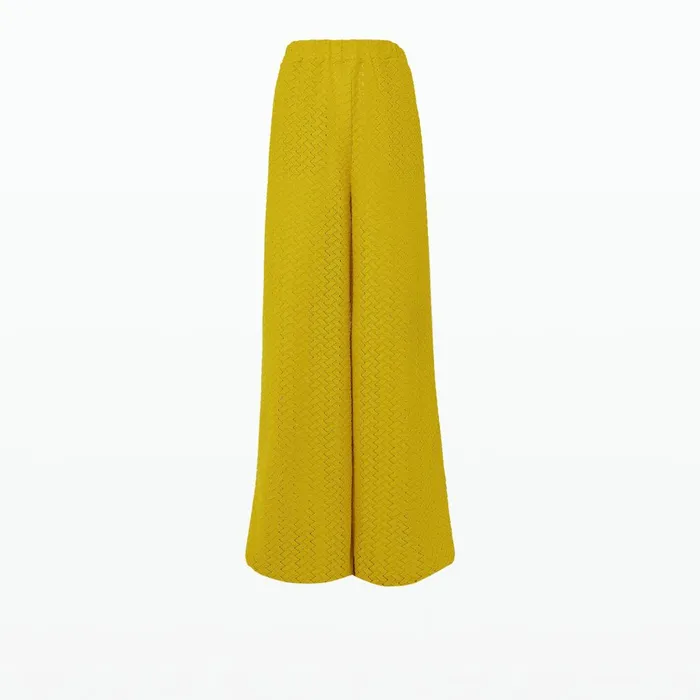 Safiyaa Rewana Chartreuse Trousers Women Swimwear