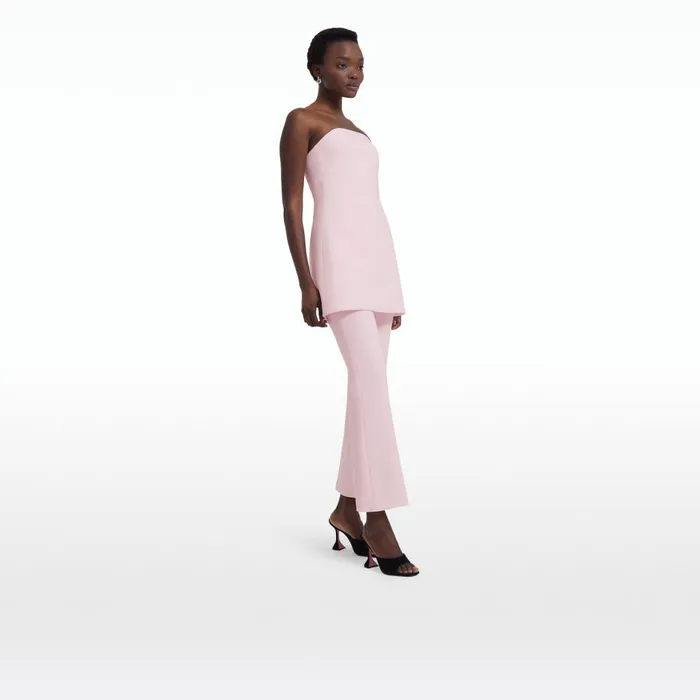 Safiyaa Rowan Barely Pink Short Dress Women Dresses