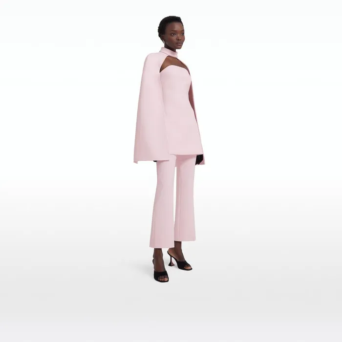 Safiyaa Rowan Barely Pink Short Dress Women Dresses