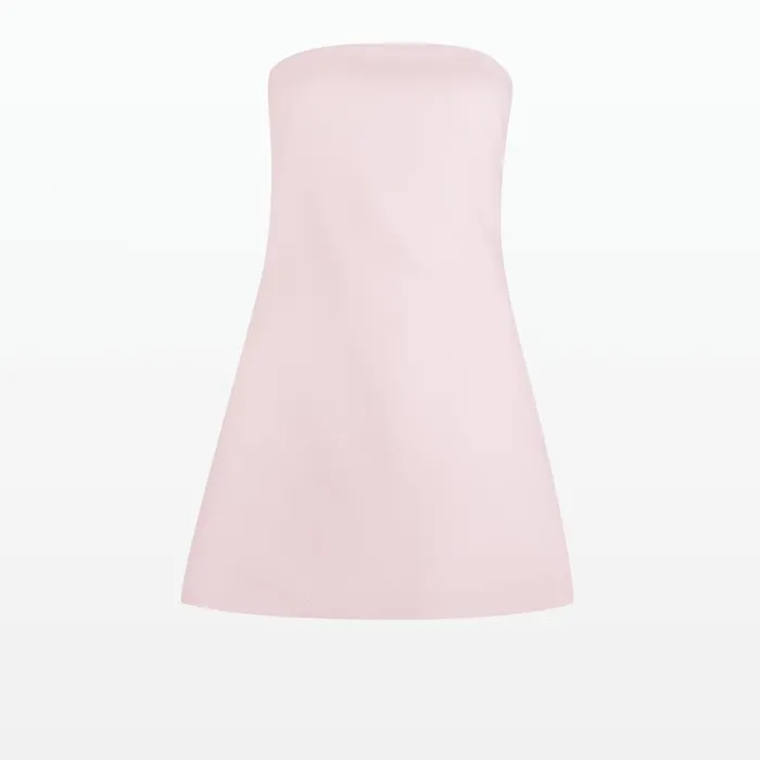 Safiyaa Rowan Barely Pink Short Dress Women Dresses