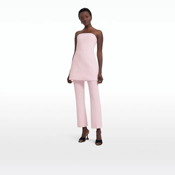 Safiyaa Rowan Barely Pink Short Dress Women Dresses