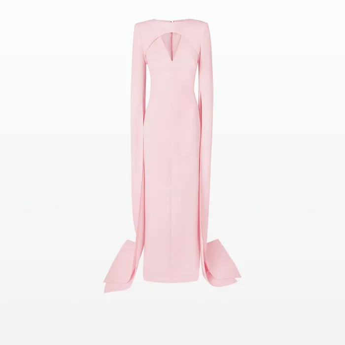 Safiyaa Sarita Peony Blush Long Dress Women Dresses