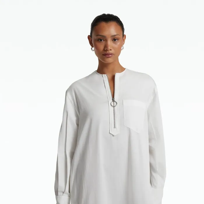 Safiyaa Sebiha Ivory Midi Dress Women Dresses