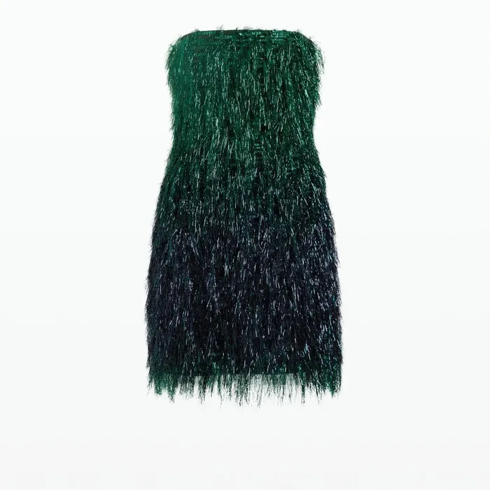 Safiyaa Syd Darkest Spruce Short Dress Women Dresses