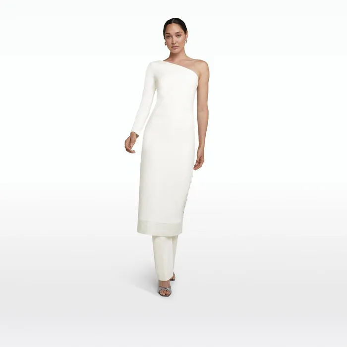 Safiyaa Violante Ivory Dress Women Dresses
