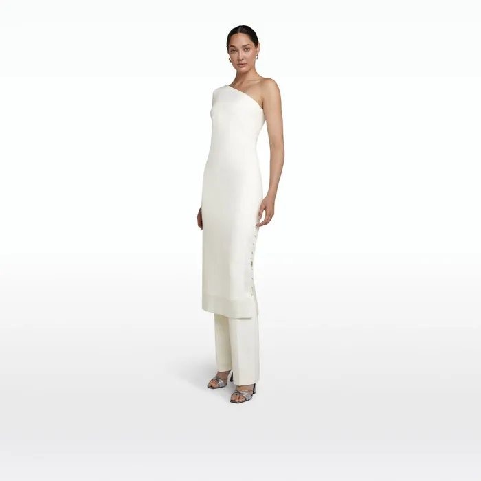 Safiyaa Violante Ivory Dress Women Dresses