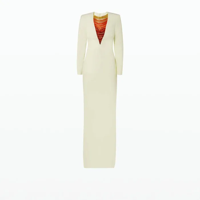 Safiyaa Xena Sorbet Long Dress Women Dresses