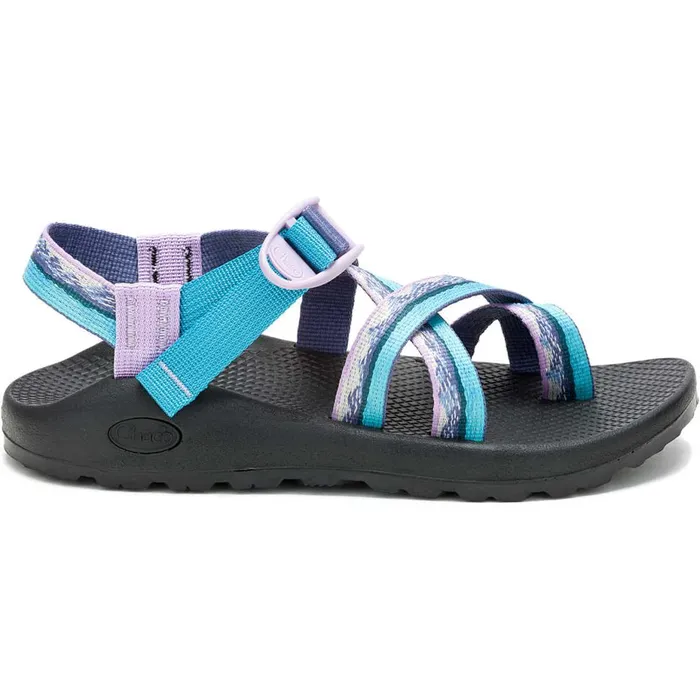 Sandals Women Chaco Z2 Adjustable Strap WideWidth Classic Sandal Ridge Gray Blue