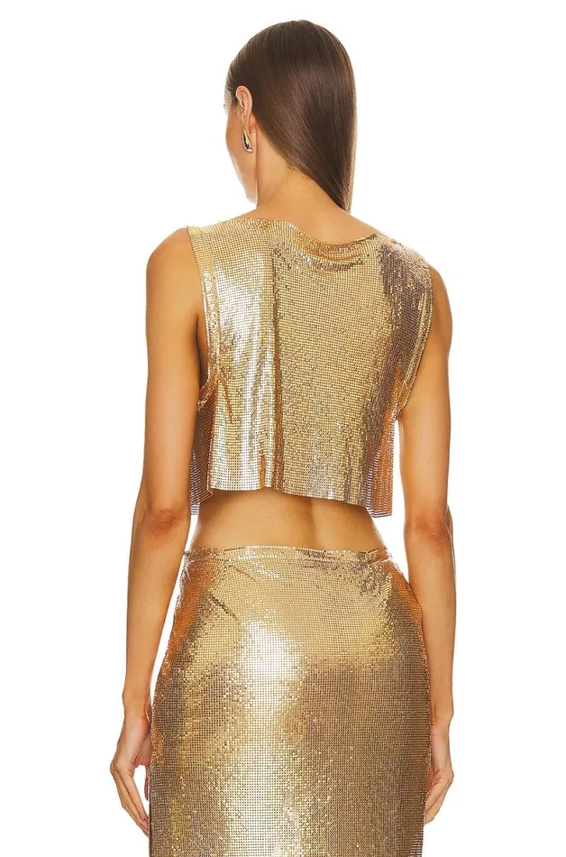 Sascha Top Gold Women Lovers and Friends Tops