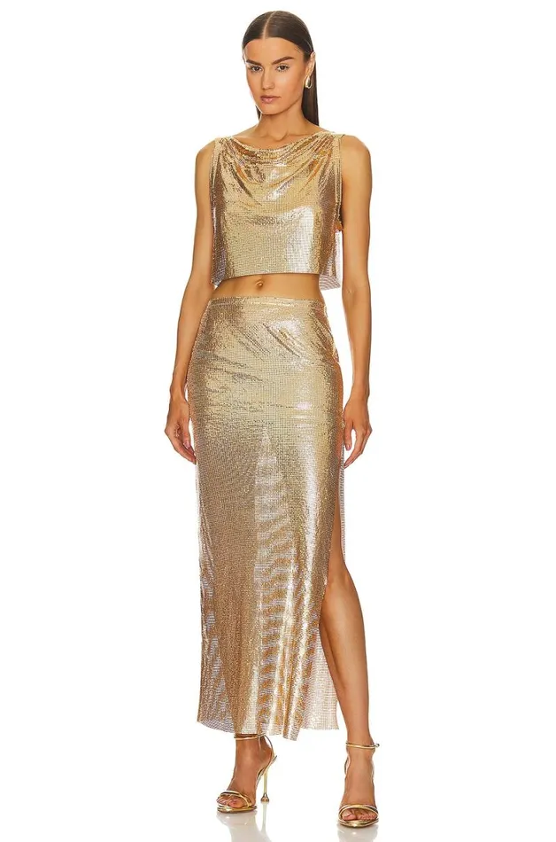 Sascha Top Gold Women Lovers and Friends Tops