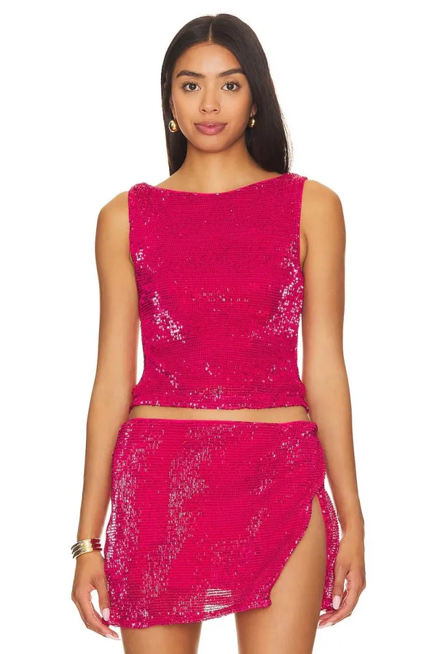 Selma Top Magenta Pink Women Lovers and Friends Tops