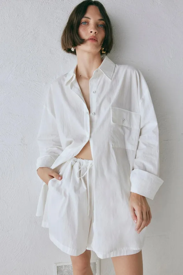 Sets Women VRG GRL June Shirt White