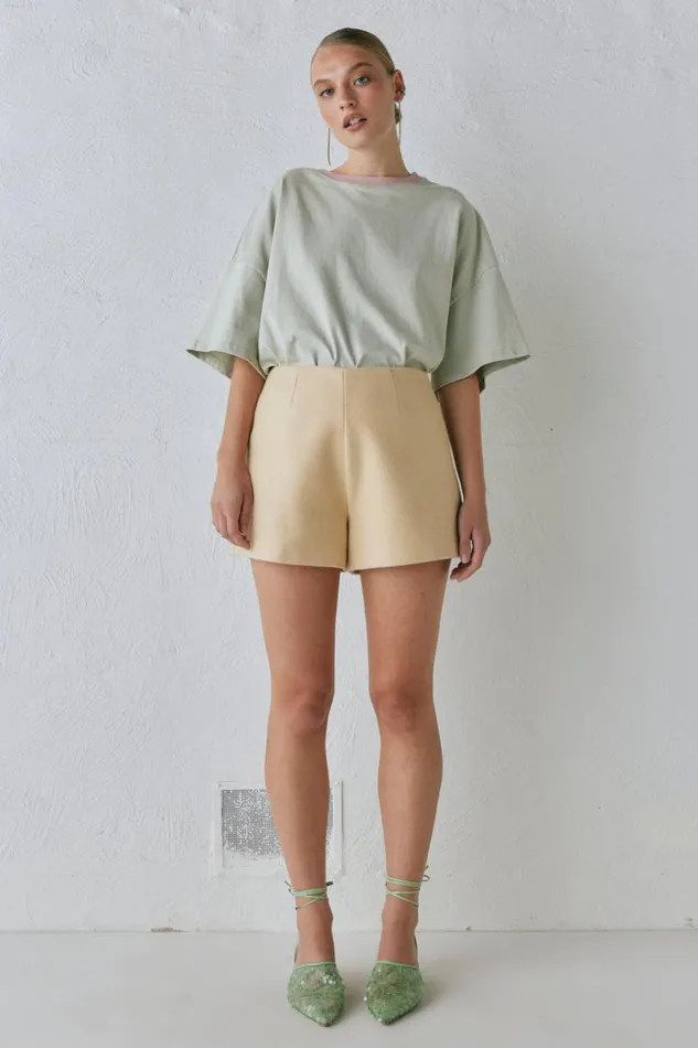 Sets Women VRG GRL Nada Shorts Butter Sets Women VRG GRL Nada Shorts Butter