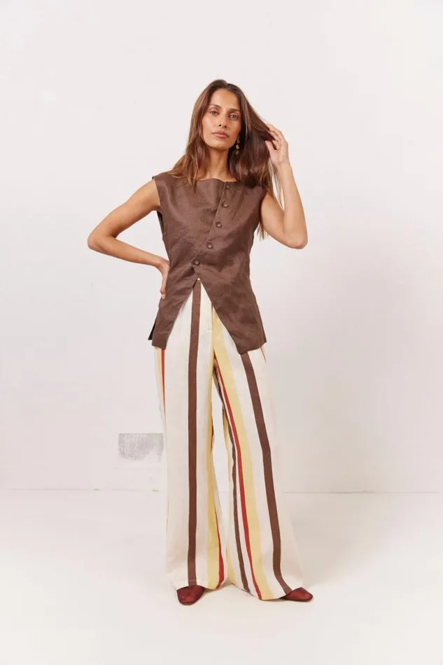Sets Women VRG GRL Rule Linen Pants Ace Sets Women VRG GRL Rule Linen Pants Ace