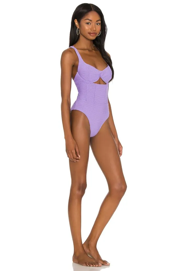 Seychelle One Piece Purple Women Lovers and Friends Swimsuits and CoverUps