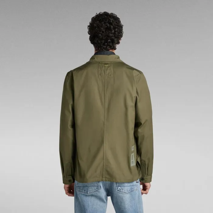 Shirts and Blouses Women GStar RAW Unisex Mysterious Regular Shirt Shadow Olive