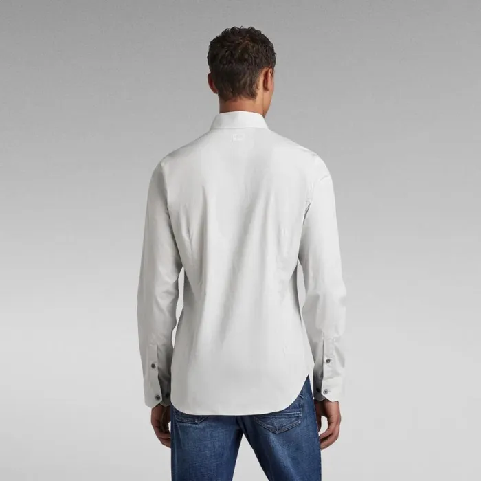 Shirts Men GStar RAW Formal Superslim Shirt Cool Grey