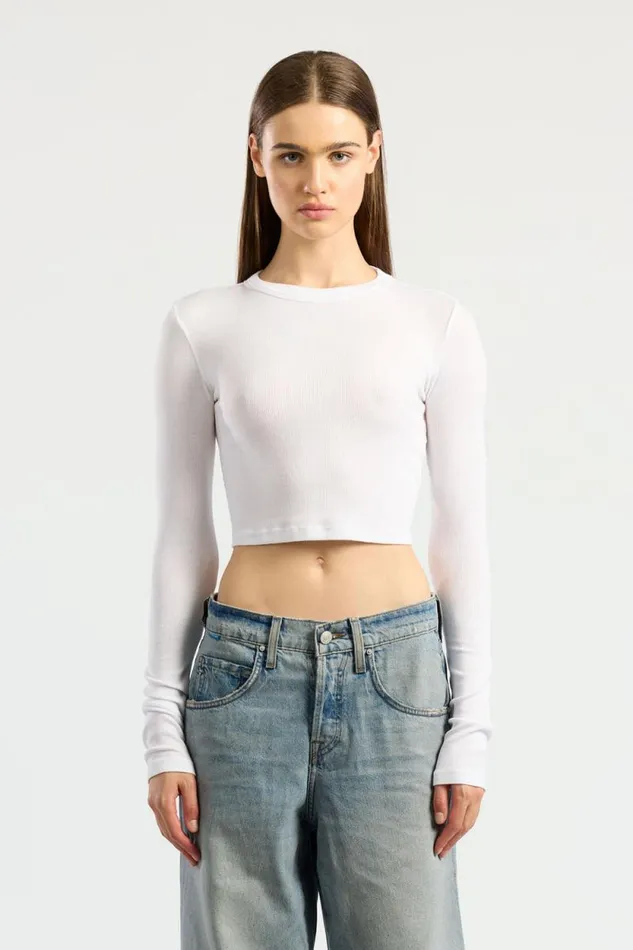 Shirts Women COTTON CITIZEN Verona Crop Shirt White