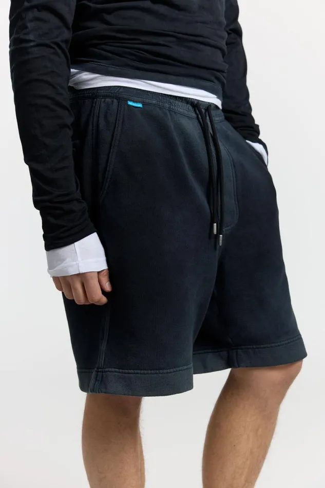 Shorts Men COTTON CITIZEN Boston Sweat Short Vintage Black Shorts Men COTTON CITIZEN Boston Sweat Short Vintage Black
