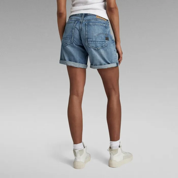 Shorts Women GStar RAW Judee Low Waist Shorts Faded Waterfront