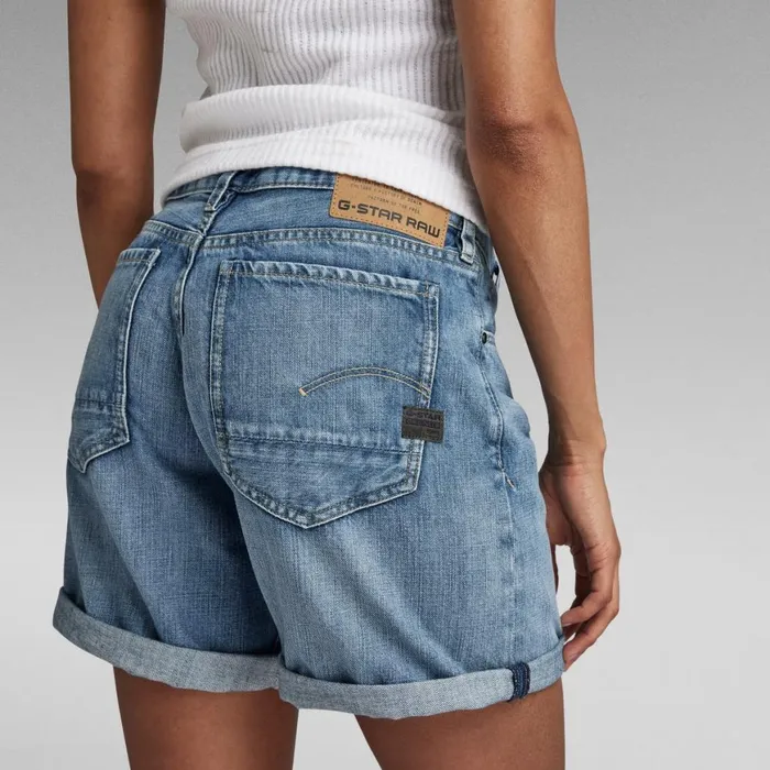 Shorts Women GStar RAW Judee Low Waist Shorts Faded Waterfront