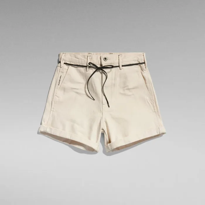 Shorts Women GStar RAW Lintell Shorts Ecru
