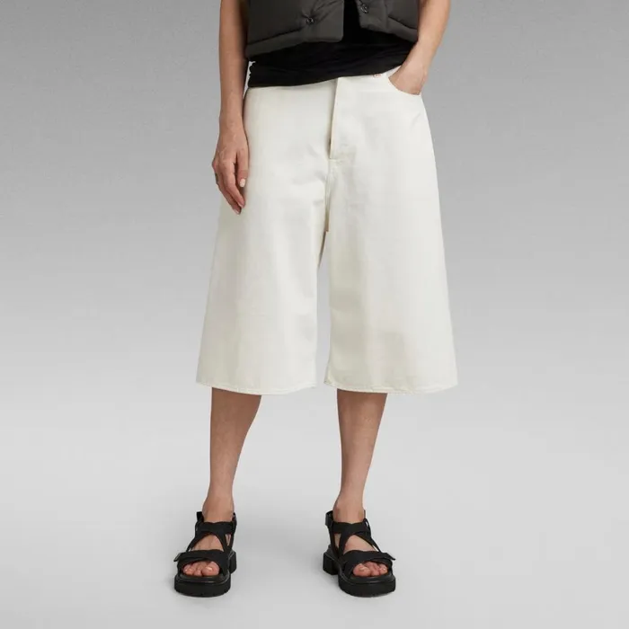 Shorts Women GStar RAW Patti Shorts Ecru
