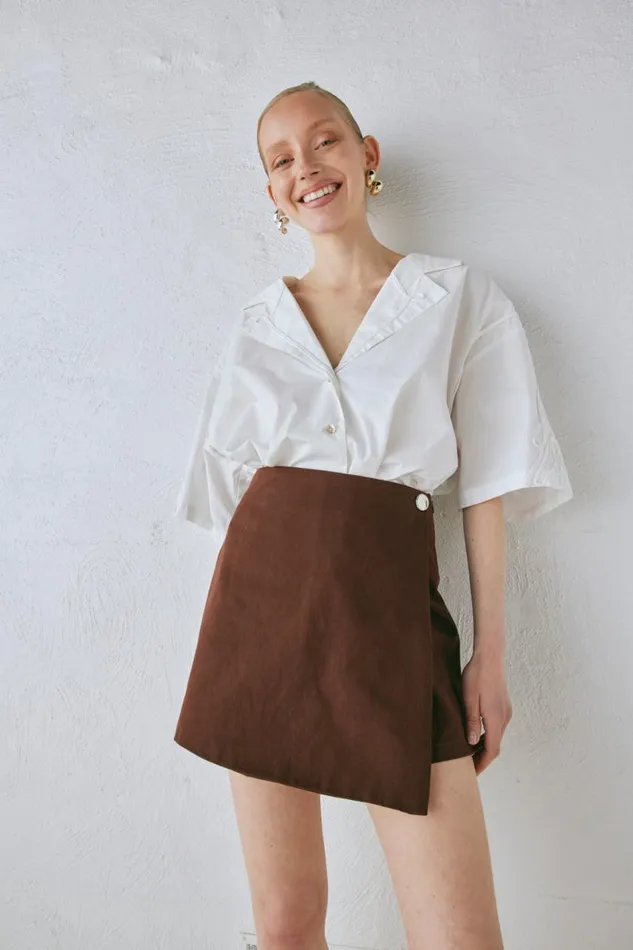 Shorts Women VRG GRL Cove Skort Chocolate
